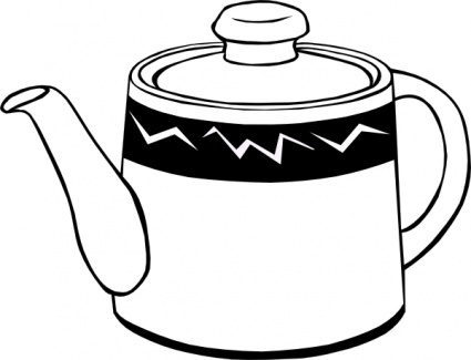 Tea Pot clip art - Download free Other vectors