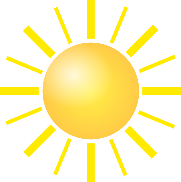 Sunshine clip art - vector clip art online, royalty free & public ...