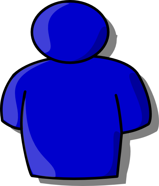 Blue Avatar Person SVG Downloads - Icon vector - Download vector ...