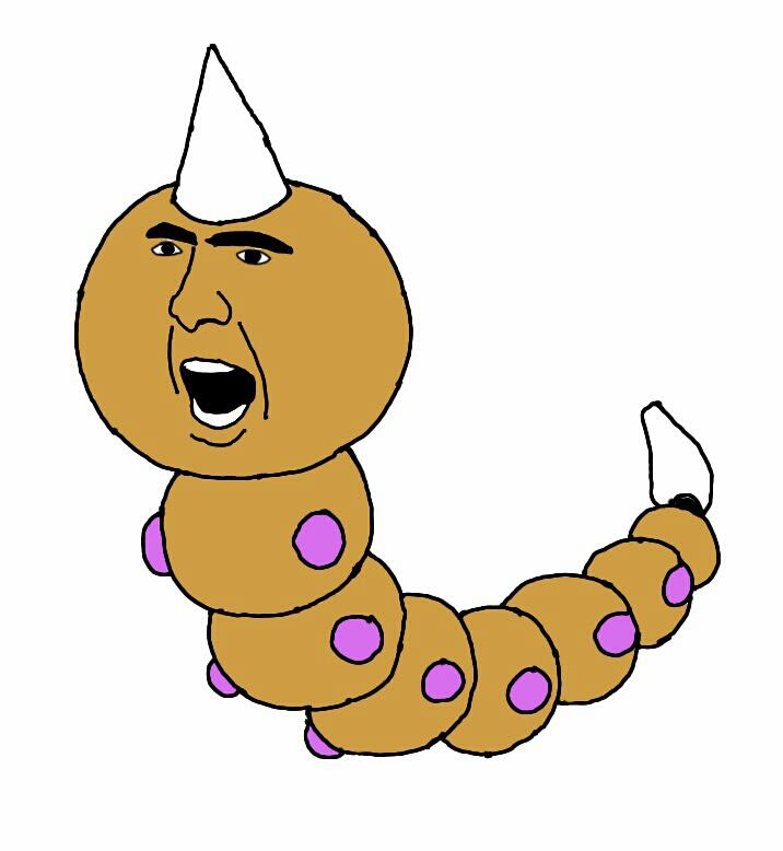 Every Pokémon With Nicholas Cage's Face Because The Internet