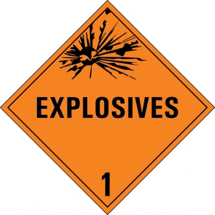 Class 1 Danger Sign clip art - Download free Other vectors