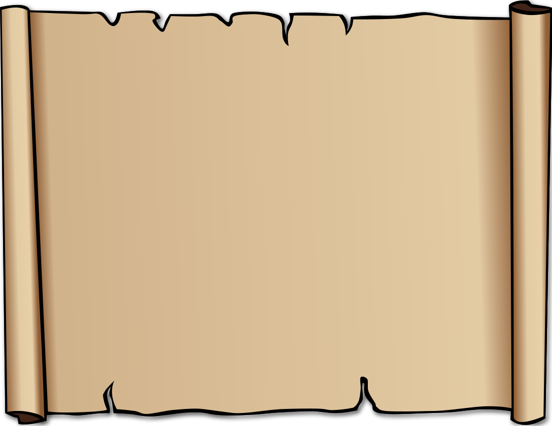 Scroll Background Page Horizontal Clip Art Download
