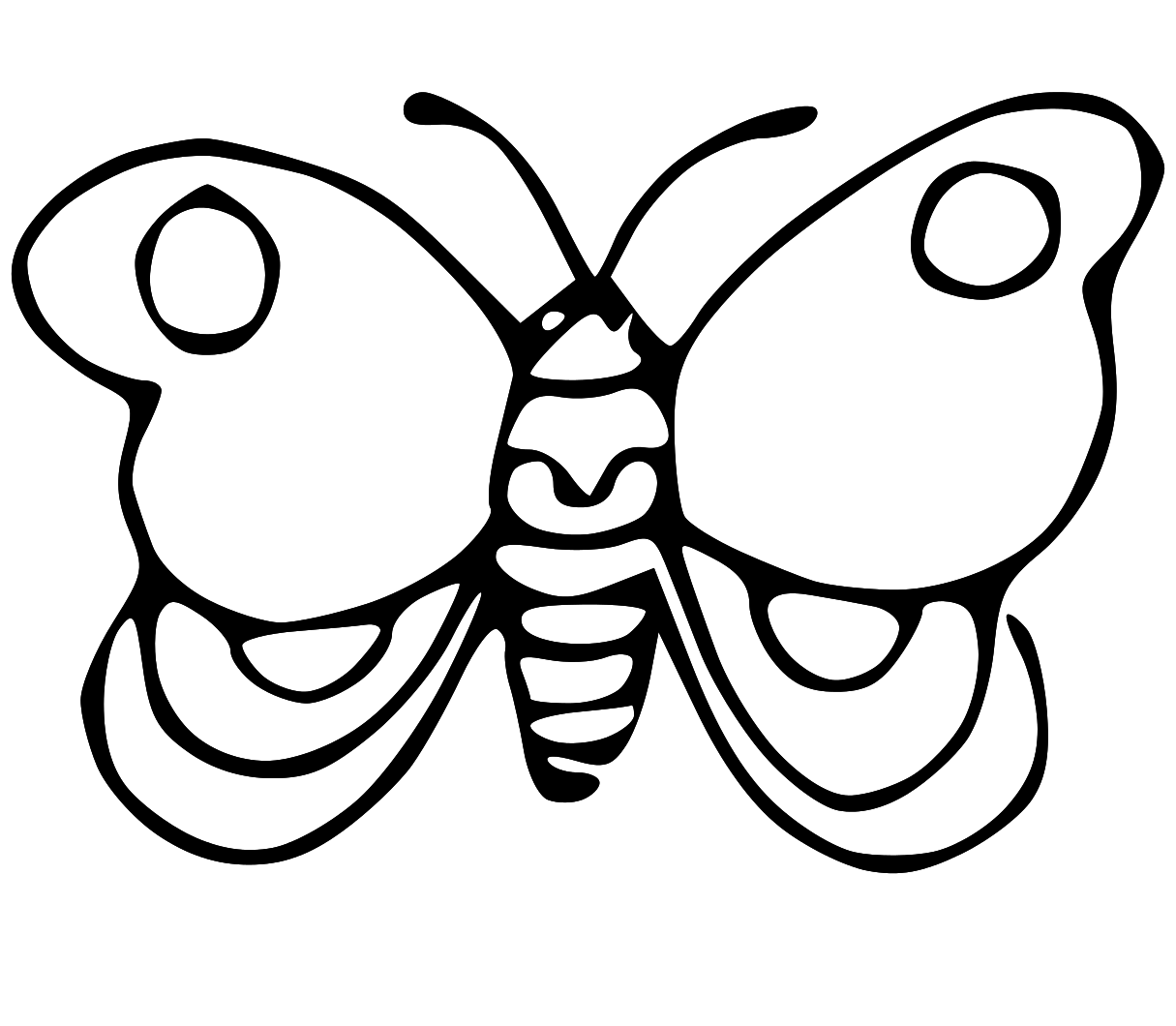 LDS Clipart: butterfly clip art