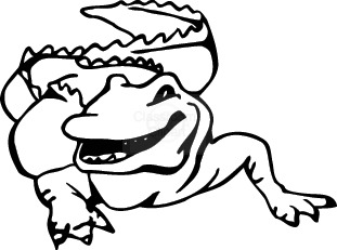 Alligator Clipart : alligator_01 : Classroom Clipart