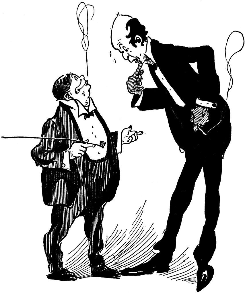 Two Gentlemen in Suits | ClipArt ETC