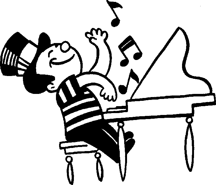 Girl Playing Piano Cartoon Images & Pictures - Becuo