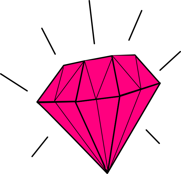 Diamant / Diamond clip art - vector clip art online, royalty free ...
