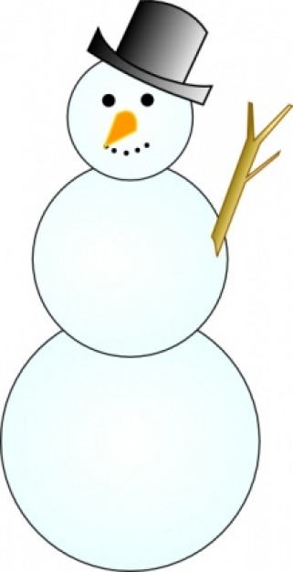 Another Snowman clip art Vector | Free Download