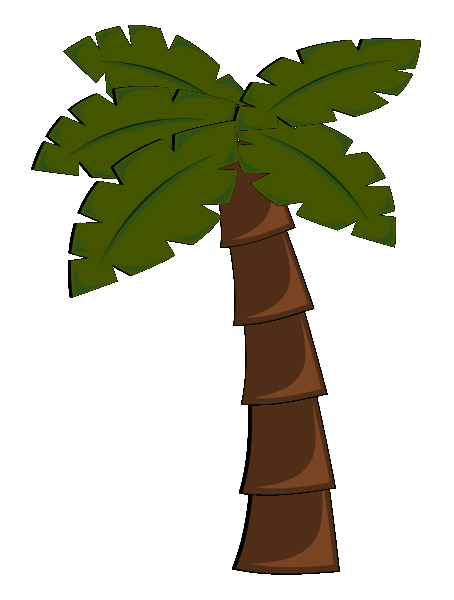 Palm Tree small clipart 300pixel size, free design - ClipartsFree