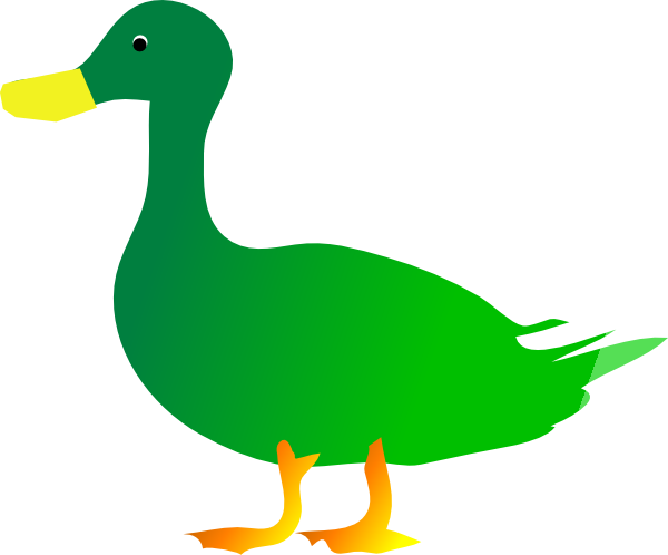 Green Duck SVG Downloads - Vector graphics - Download vector clip ...