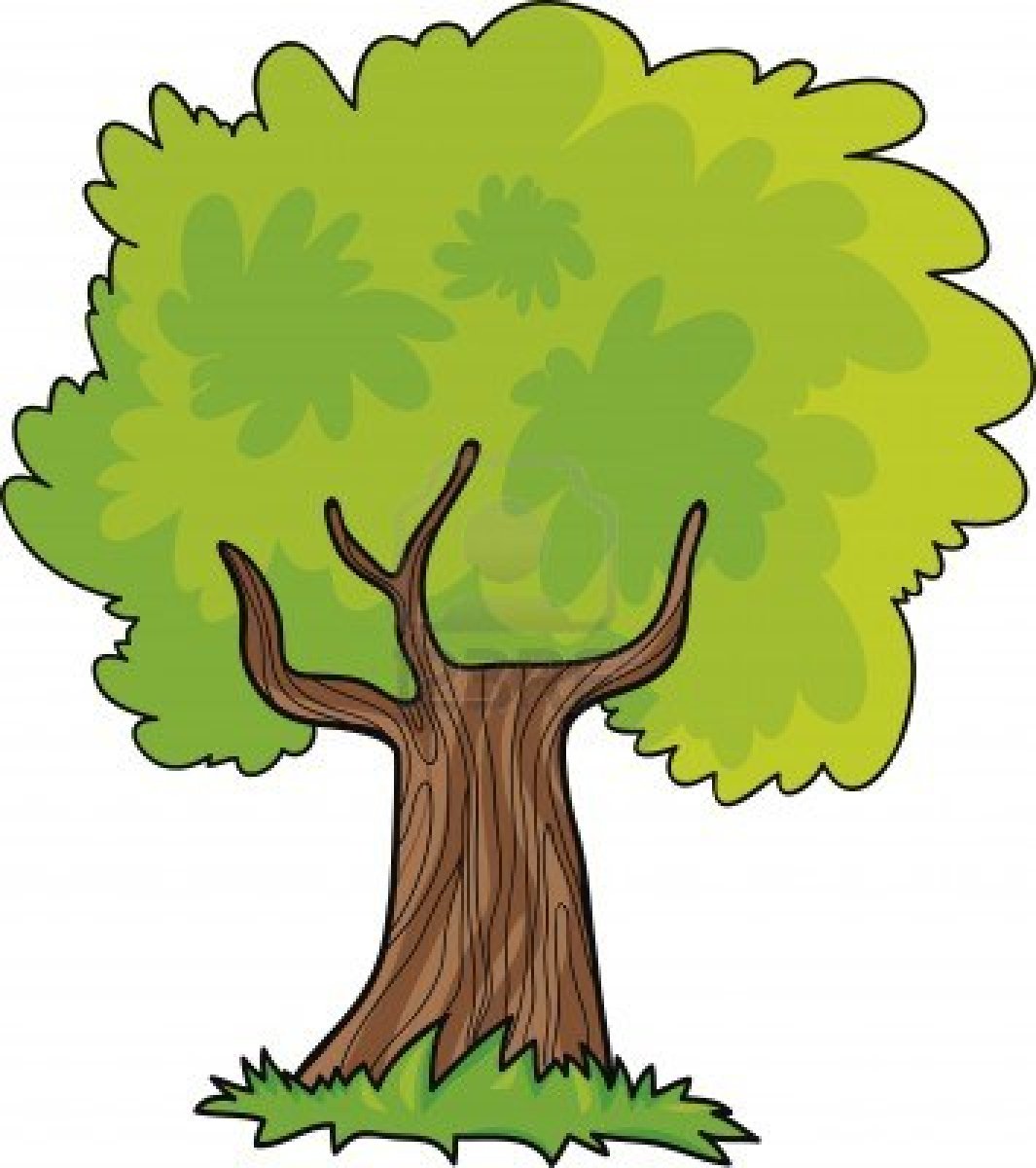 Cartoon Jungle Tree - Cliparts.co