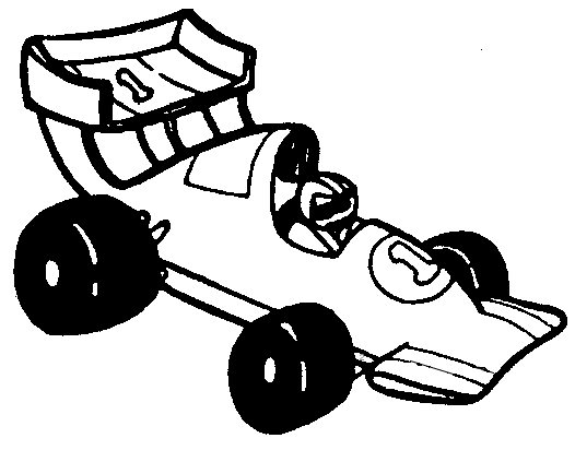 Race Car Clipart Black And White - Cliparts.co