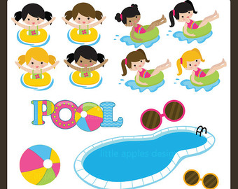 pool clipart – Etsy