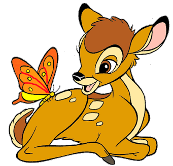 Walt Disney Bambi Clipart - Disney Clipart Galore