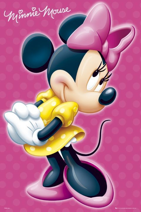 MINNIE MOUSE - signature pósters / láminas - Compra en EuroPosters