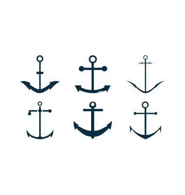 Anchor vector on VectorStock® | Fonts, Clipart, & Printables for ...