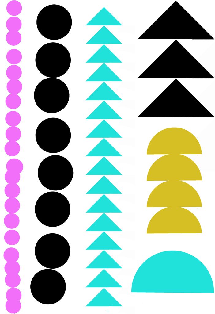 Geometric borders