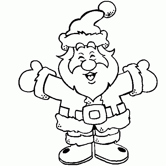 Christmas Santa Drawings - Gallery