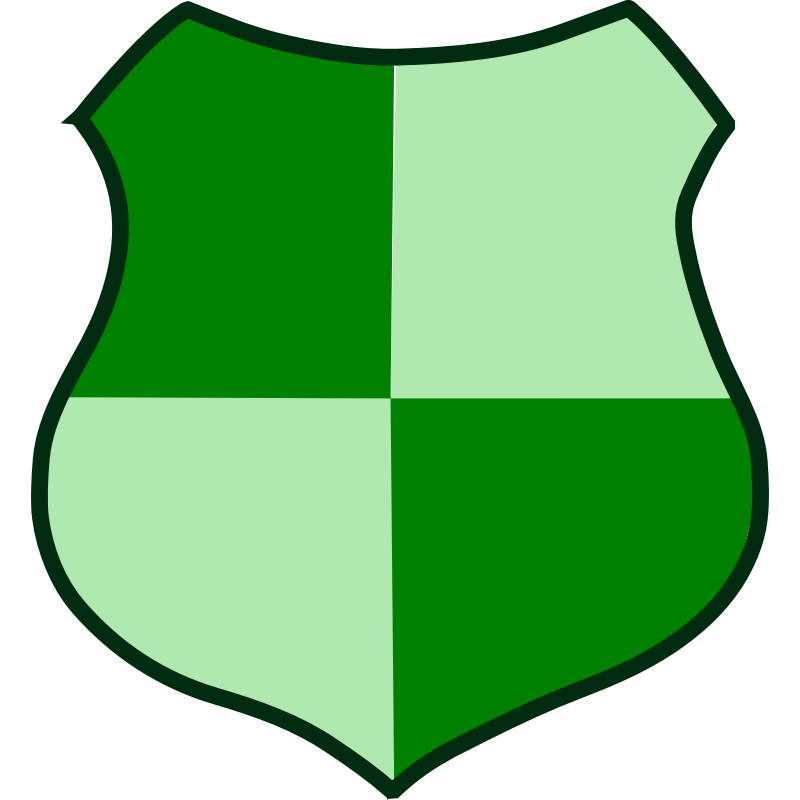 Clipart - Green Shield