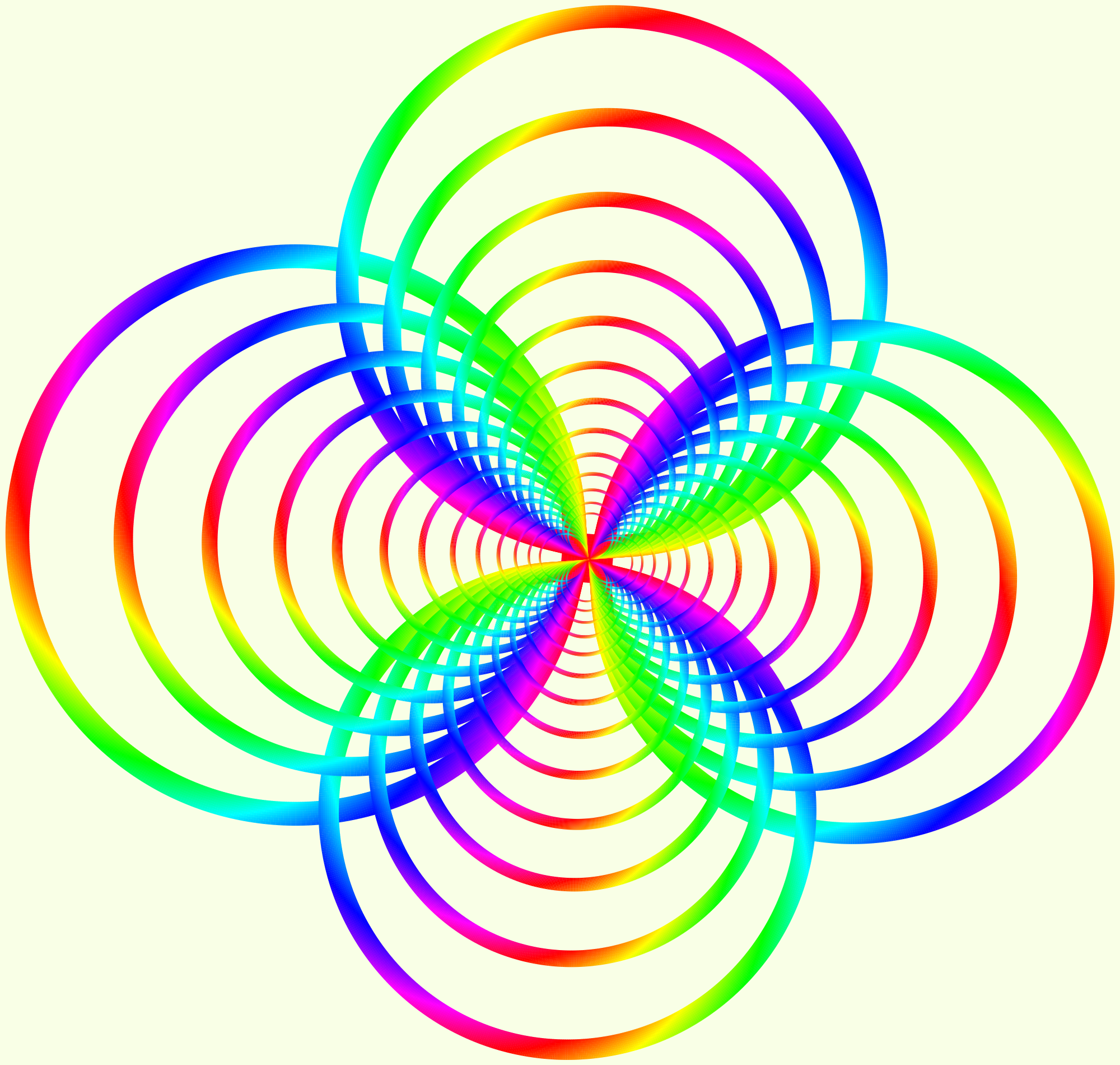 Fractal 004: Color circles by hxseven on DeviantArt