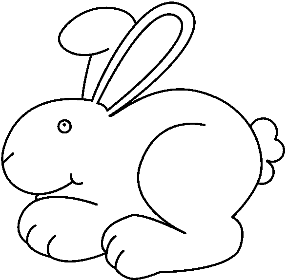 Black And White Bunny Images - ClipArt Best