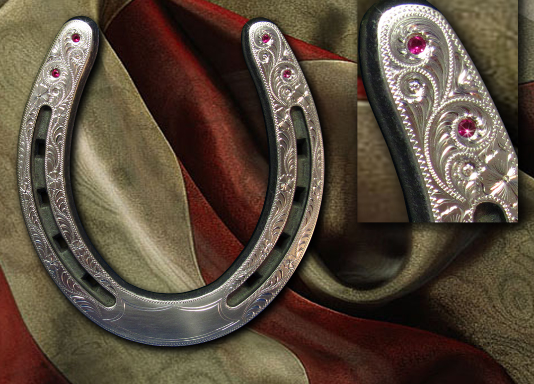 Engraved Horseshoes. Horse shoes as gifts. I had no idea ...