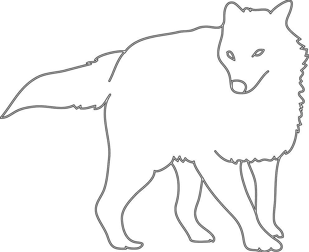 animal-silhouette-wolf-winter- ...