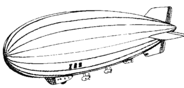 Specailty Aircraft Drawings amd Coloring Sheets - Navy Blimp ...