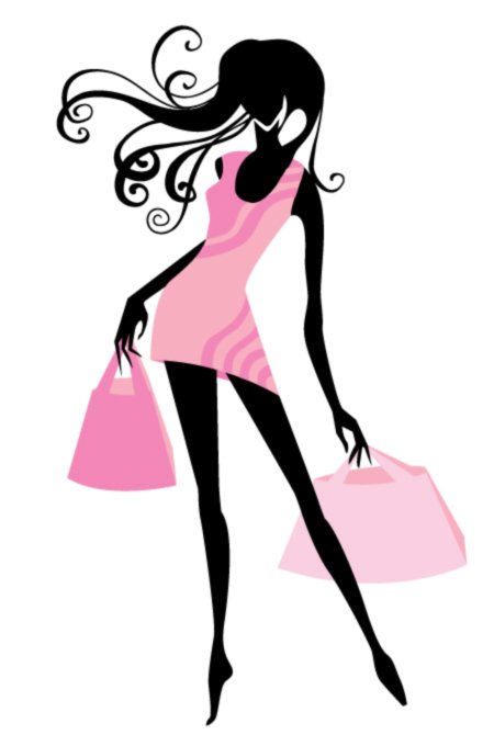Cartoon Fashion Girl Clipart - Free Clipart