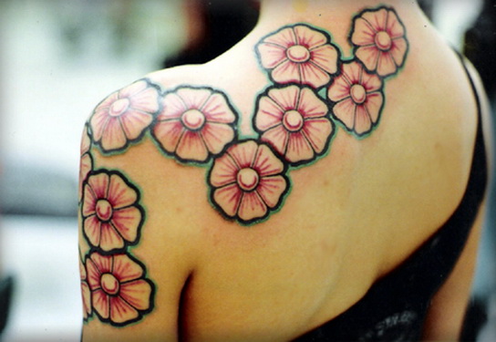 Flower Tattoos Designs & Ideas : Page 20