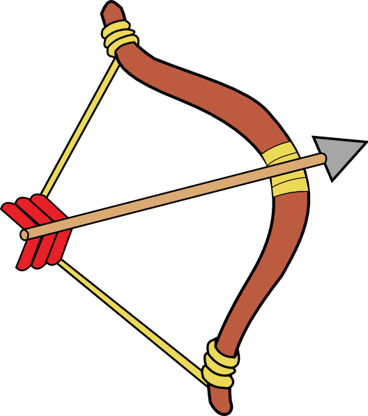 Bow And Arrow Clip Art at Clker.com - vector clip art online ...