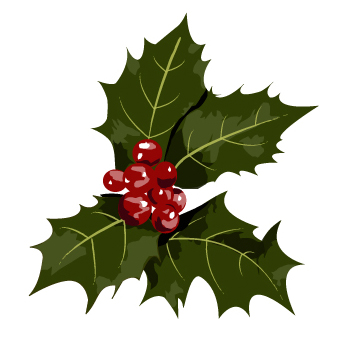 Christmas Holly by Roscofox on deviantART