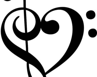 Popular items for music heart on Etsy