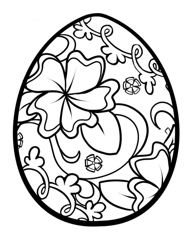 Easter Coloring Pages Full Page Easter Coloring Pages Full Page ...