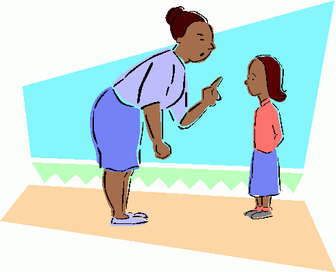 Pix For > Scold Clipart