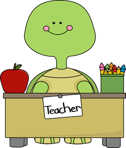 Turtle Teacher Clip Art - Turtle Teacher Image