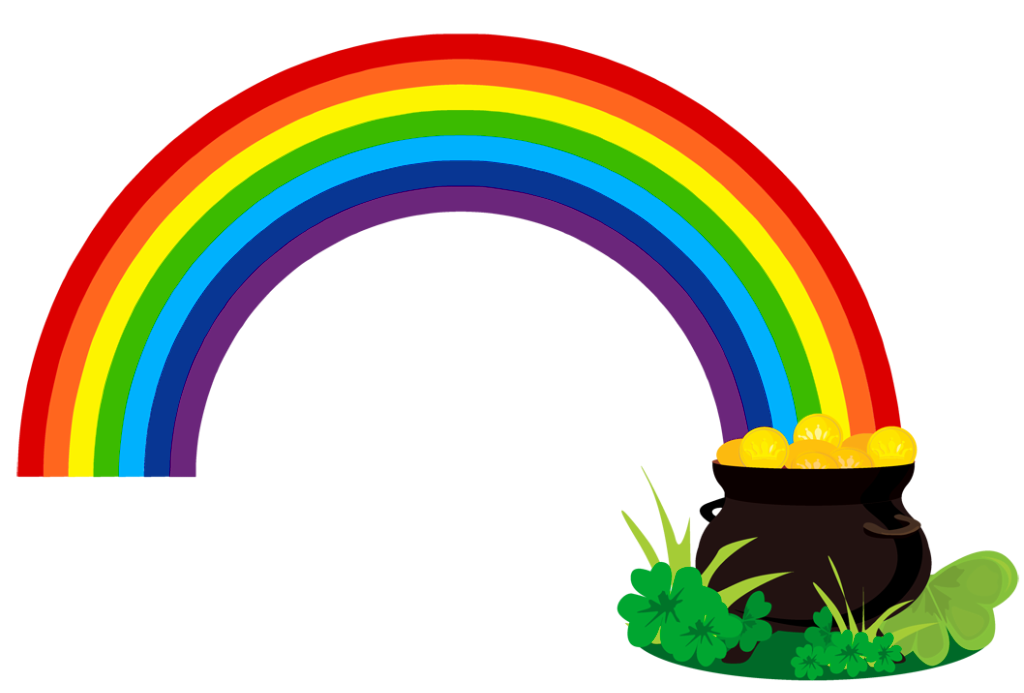 St Patrick Pot of Gold PNG Picture