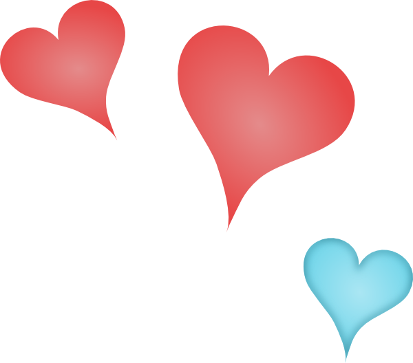 Three Hearts Clip art - Love - Download vector clip art online