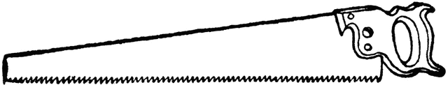 Hand Saw | ClipArt ETC