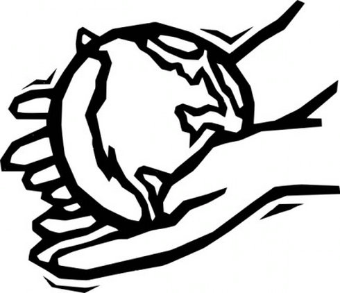 Earth In Gentle Hands Clip Art | Free Vector Download - Graphics ...