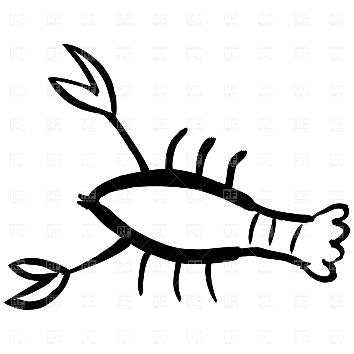 Lobster Silhouette | Clipart Panda - Free Clipart Images