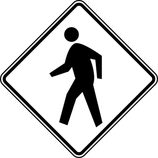 Black And White Road Signs - Cliparts.co