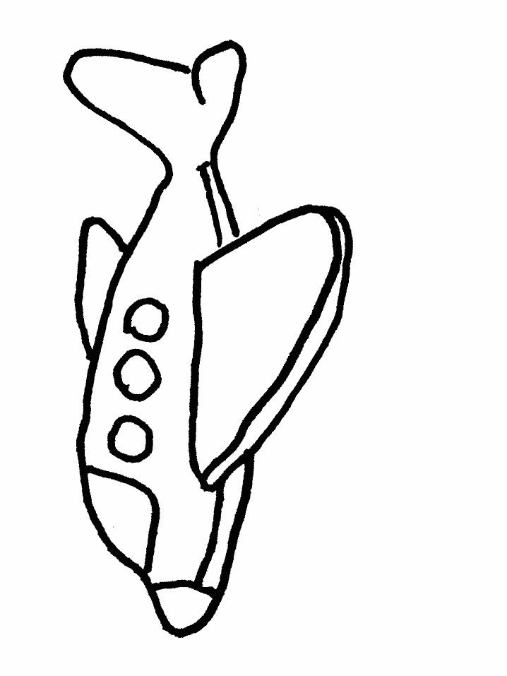 Airplane Transportation Coloring Pages & Coloring Book