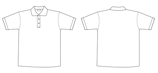 Collared Shirt Template - Cliparts.co