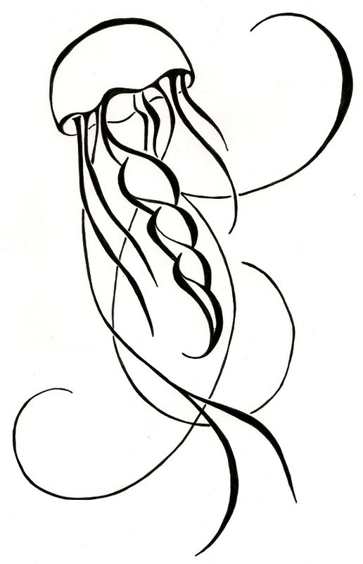 original jellyfish tattoo design | Ink & Piercings <3 | Pinterest