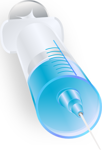 Syringe 1 clip art - vector clip art online, royalty free & public ...