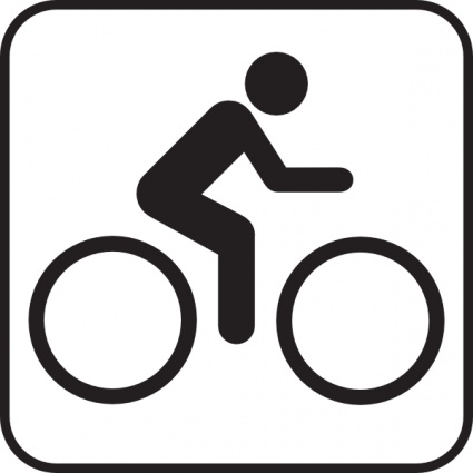 Pix For > Bicycle Rider Clip Art