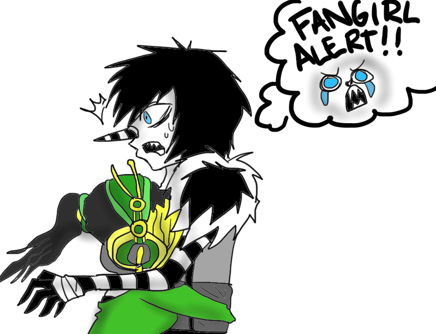 Request: Tiffany and Laughing Jack. by MikaelBratLoni on deviantART