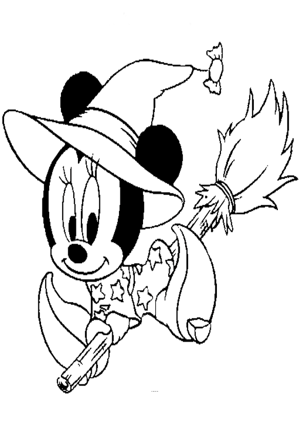 Minnie mouse la brujita