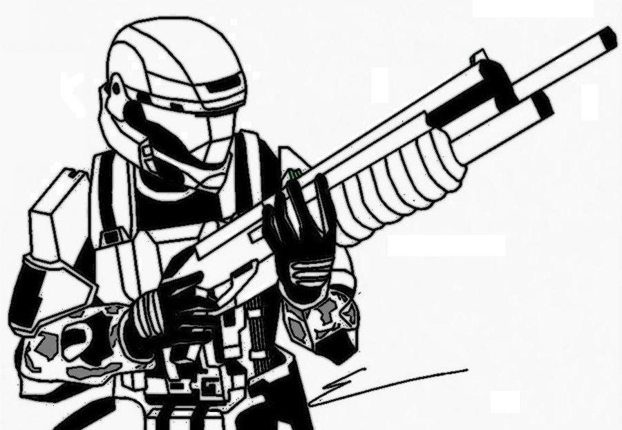 deviantART: More Like Shock trooper by zaku0909